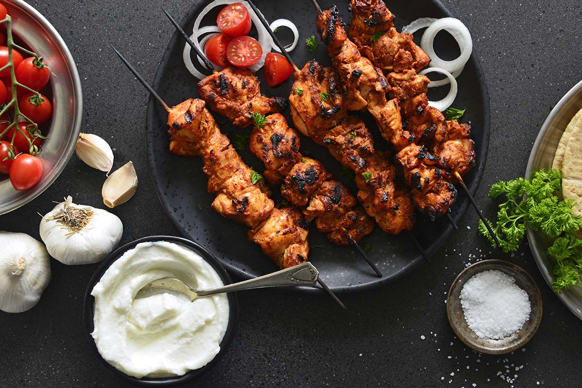 Authentic Shish Tawook: Juicy Grilled Chicken with Yogurt & Lemon